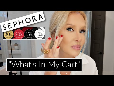 Видео: В моей корзине Sephora 🖤 Мои проверенные фавориты красоты на распродаже VIB