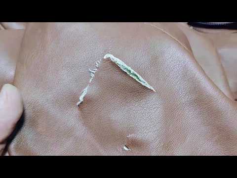 Видео: Изучите 3 типа волшебных стежков для ремонта дыр в куртках из искусственной кожи и другой одежде