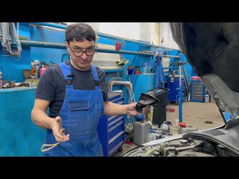 Видео: Вольво и китайский маслоотделитель.