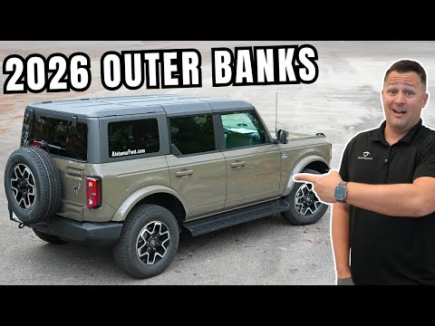 Видео: Bronco Outer Banks 2026 года: роскошь и бездорожье!