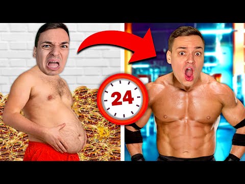 Видео: РАБОТЯ 24 ЧАСА В НАЙ-СТРАННИЯ ФИТНЕС В GYM SIMULATOR!