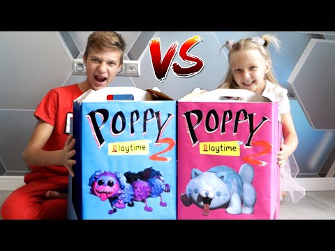 Видео: POPPY PLAYTIME БОКСЫ 🎁 Пи Джей Мопс VS Конфетная кошка 🔥 КТО ПОБЕДИТ? Random box Поппи Плейтайм 2