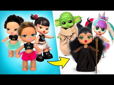 Видео: 3 потрясающих преображения куклы Bratz