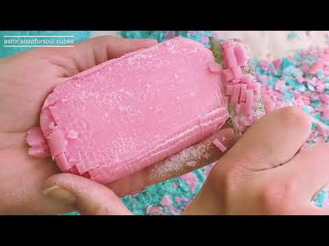 Видео: резка мыла 🧼 только кубики мыла Fax 🌈 Очень приятный расслабляющий звук 😴 Сборник