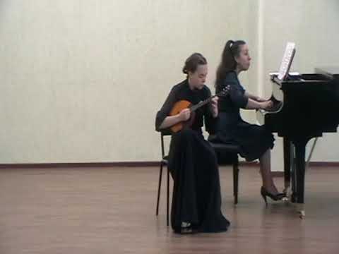 Видео: Осколкова Полина, домра. И. С. Бах Концерт a-moll