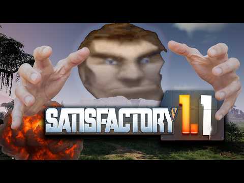 Видео: ИНЖЕНЕР ВПЕРВЫЕ ИГРАЕТ В SATISFACTORY