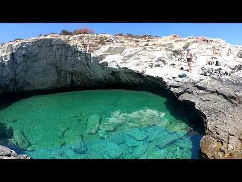 Видео: Гърция, остров Тасос - Гьола /Giola, Thassos Island - Greece/ ... #Giola #Thassos #Greece