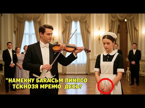 Видео: 🎻 Сыграй на скрипке — и я женюсь на тебе!» — усмехнулся миллионер… но финал заставил всех замолчать