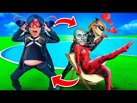 Видео: ЛЕДИБАГ ПОМЕНЯЛИСЬ ТЕЛАМИ с БРАЖНИКОМ! Супер Кот ПОЦЕЛОВАЛ Бражника?!