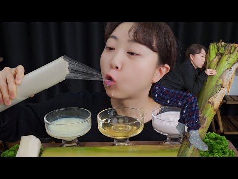 Видео: Банановый стебель🌴🍌Mukbang