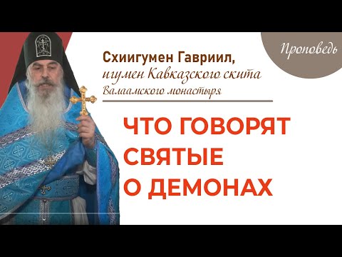 Видео: Что говорят святые о демонах. Начальник Кавказского скита о. Гавриила. Верую @ Елена Козенкова.