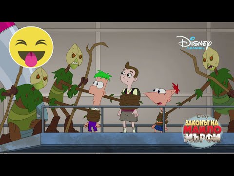Видео: Чудовища от шам фъстък | Законът на Майло Мърфи | Disney Channel Bulgaria