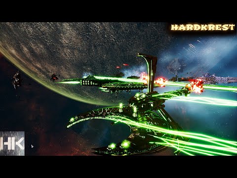 Видео: Battlefleet Gothic Armada 2 прохождение Некроны - Трудно =18= Грин из бест