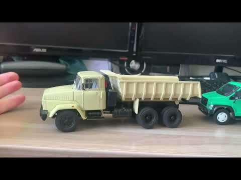 Видео: Обзор моделей КрАЗ-6510 и Газон Next C41R33 в масштабе 1/43 от НАШ АВТОПРОМ