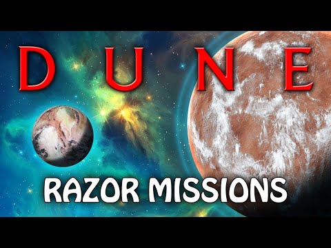 Видео: DUNE II Dune Razor Missions Harkonnen 8 (нестандартные размеры карт) тесты новой кампании