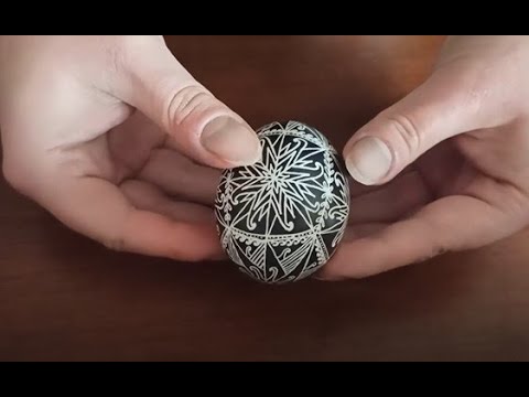 Видео: Як написанти писанку  Поділ писанки, частина  1
