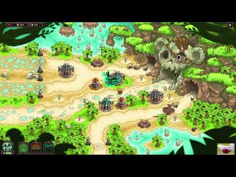 Видео: Kingdom Rush Vengeance (Безумец)  → 38. Остров Обезьян - Героическое Испытание