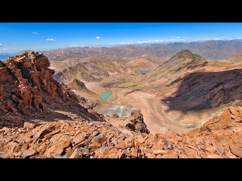 Видео: Arashan koʻllari. Chingul choʻqqisi (4021 m) | Арашан кўллари. Чингул чўққиси
