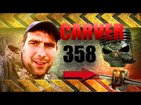 Видео: Бензопила Карвер 358 туго крутится коленвал.