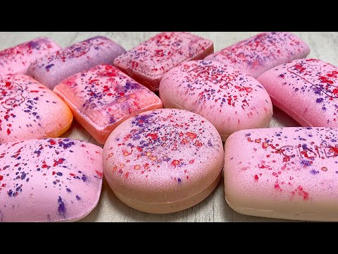 Видео: ASMR soap cutting Painted soap Резка крашенного мыла
