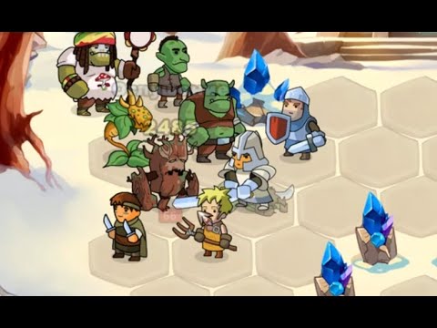 Видео: Охота королевство vs орки Braveland Heroes Бравелэнд