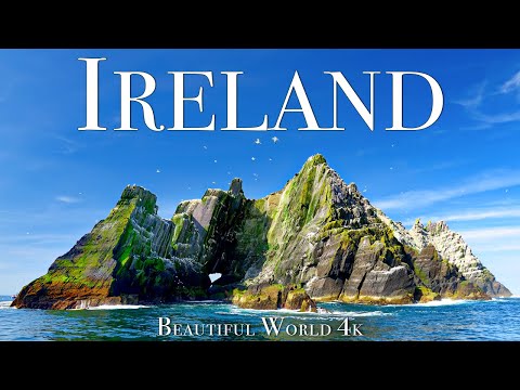 Видео: Ирландия 4K Nature Relaxation Film - Meditation Relaxing Music - Удивительная природа