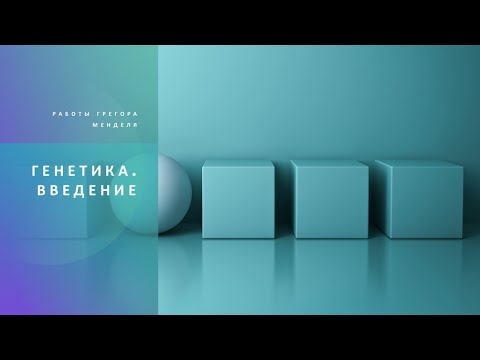 Видео: Генетика. Введение