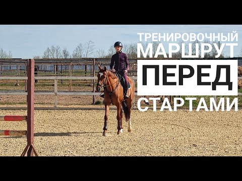 Видео: Подготовка к соревнованиям. Конкурная тренировка  от первого лица и комментариями тренера.