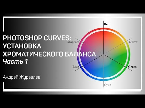 Видео: Принцип Эванса. Photoshop Curves: установка хроматического баланса. Андрей Журавлев