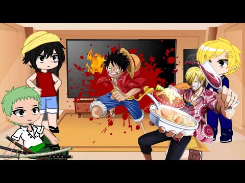 Видео: реакция аниме ван пис на тик ток (Луффи,Санджи,Нами и Зоро)