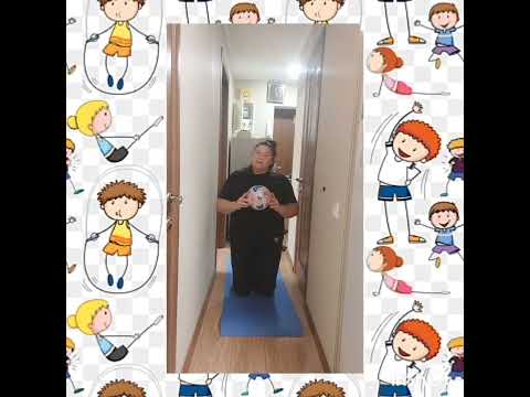 Видео: "ДОМАШНЯ ФІЗКУЛЬТУРА -- З М'ЯЧИКОМ" -- фіззаняття для дітей 3-го р. ж.