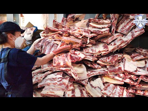 Видео: подавляющий! Корейский суп с короткими ребрышками из говядины (Гальбитанг)