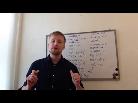 Видео: Учим норвежские слова 20 (336–367)