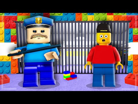 Видео: ПОБЕГ ОТ ЛЕГО БАРРИ в ROBLOX!