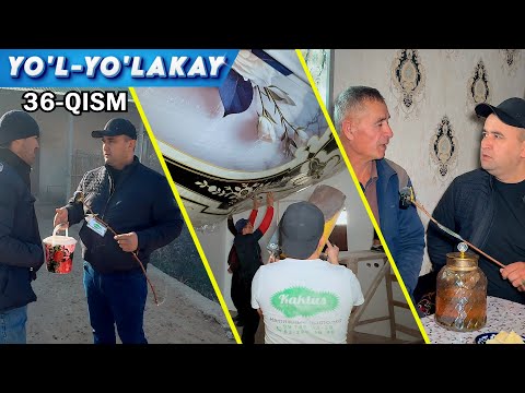 Видео: YO’L-YO’LAKAY 36-qism. BOLCHI YIGIT. НАТЯЖНОЙ ПОТОЛОК УСТАНОВКА.