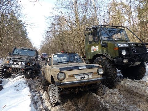 Видео: ОДИН среди ЛЬДОВ и джипов МОНСТРОВ МегаЗАЗ-Zalu@aZ  4x4 OFF ROAD на ТАНКОВОЙ ДОРОГЕ