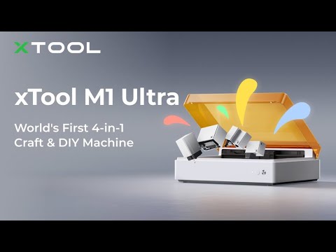 Видео: xTool M1 Ultra: Лучшая машина для рукоделия и DIY 4 в 1