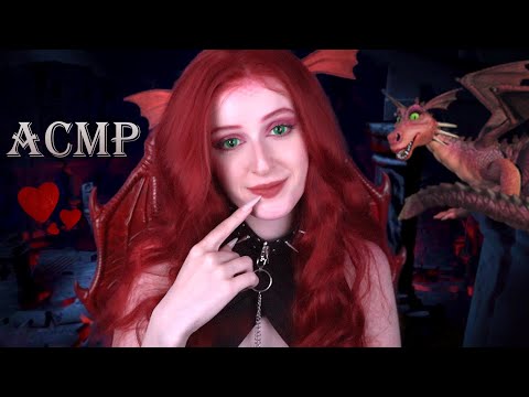 Видео: АСМР Дракониха хочет чтобы ты остался с ней | Ролевая игра Шрек | The dragon-girl