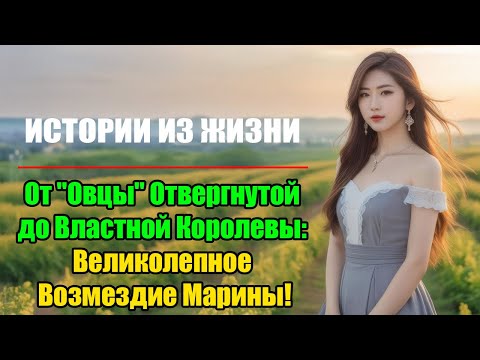 Видео: Истории из жизни | От "Овцы" Отвергнутой до Властной Королевы: Великолепное Возмездие Марины!