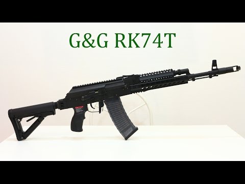 Видео: Страйкбольный привод G&G RK74T