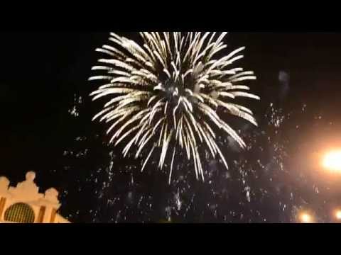 Видео: салют в Новосибирске 9 мая 2015 г. часть 3