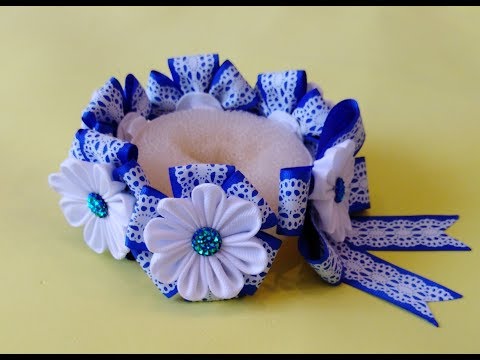 Видео: Резинка на пучок (гульку)/МК