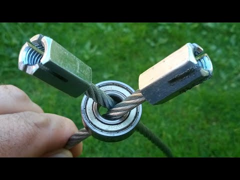 Видео: Мало кто знает этот секрет тросика. Гениальная идея!!!