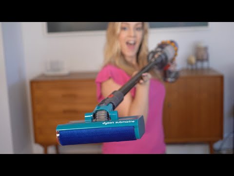 Видео: Обзор пылесоса и швабры Dyson V15 Submarine