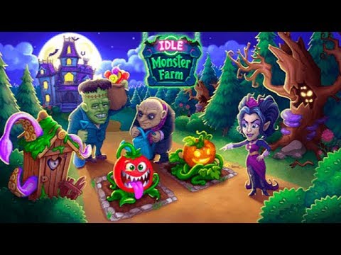 Видео: Idle Monster Farm: Ферма в Городке Монстров обзор красочного и неСТРАШНОГО кликера