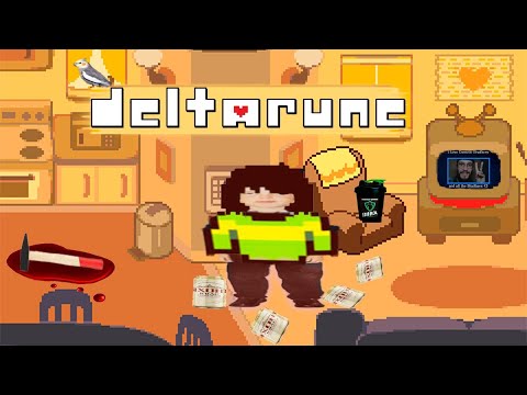 Видео: Бэбэй в Deltarune (день 1)