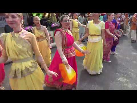 Видео: Харинама с Божествами Господа Джаганнатхи на Дне Индии в Каменске-Уральском, 03.08.2025