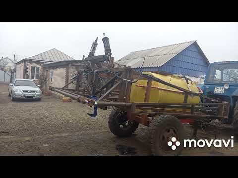 Видео: Готовы Новые штанги-крылья на опрыскиватель тест драйв.