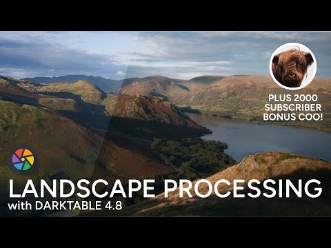 Видео: Простой рабочий процесс пейзажной фотографии с помощью Darktable