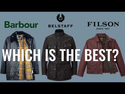Видео: Barbour против Belstaff против Filson — Величайшая битва вощёных курток